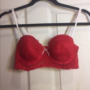 Red bra